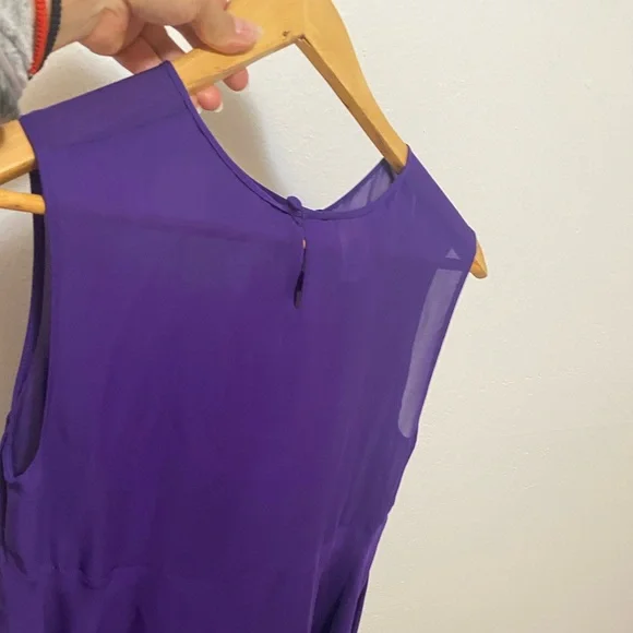 Oscar de la Renta Silk Hi Low Tunic Blouse - Picture 5 of 12